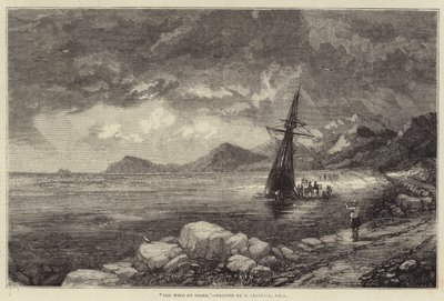 The Wind on Shore by Thomas Creswick